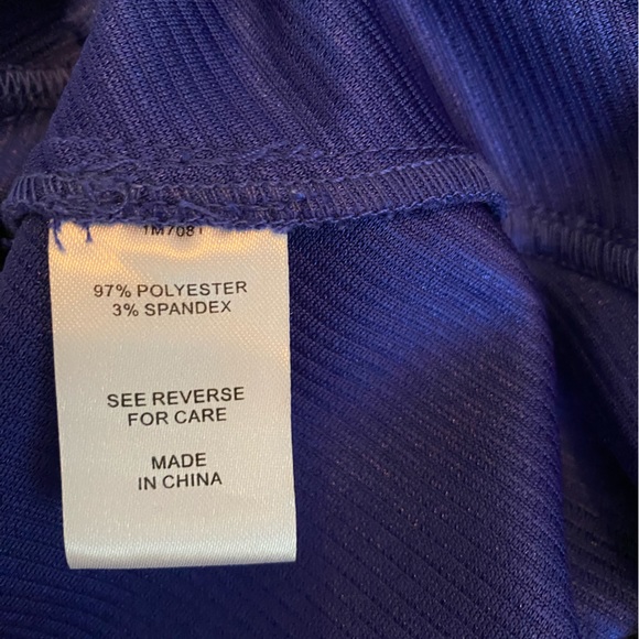 ALLEN B. By Allen Schwartz A-Line Dress Cobalt Blue (US M) - Picture 4 of 4